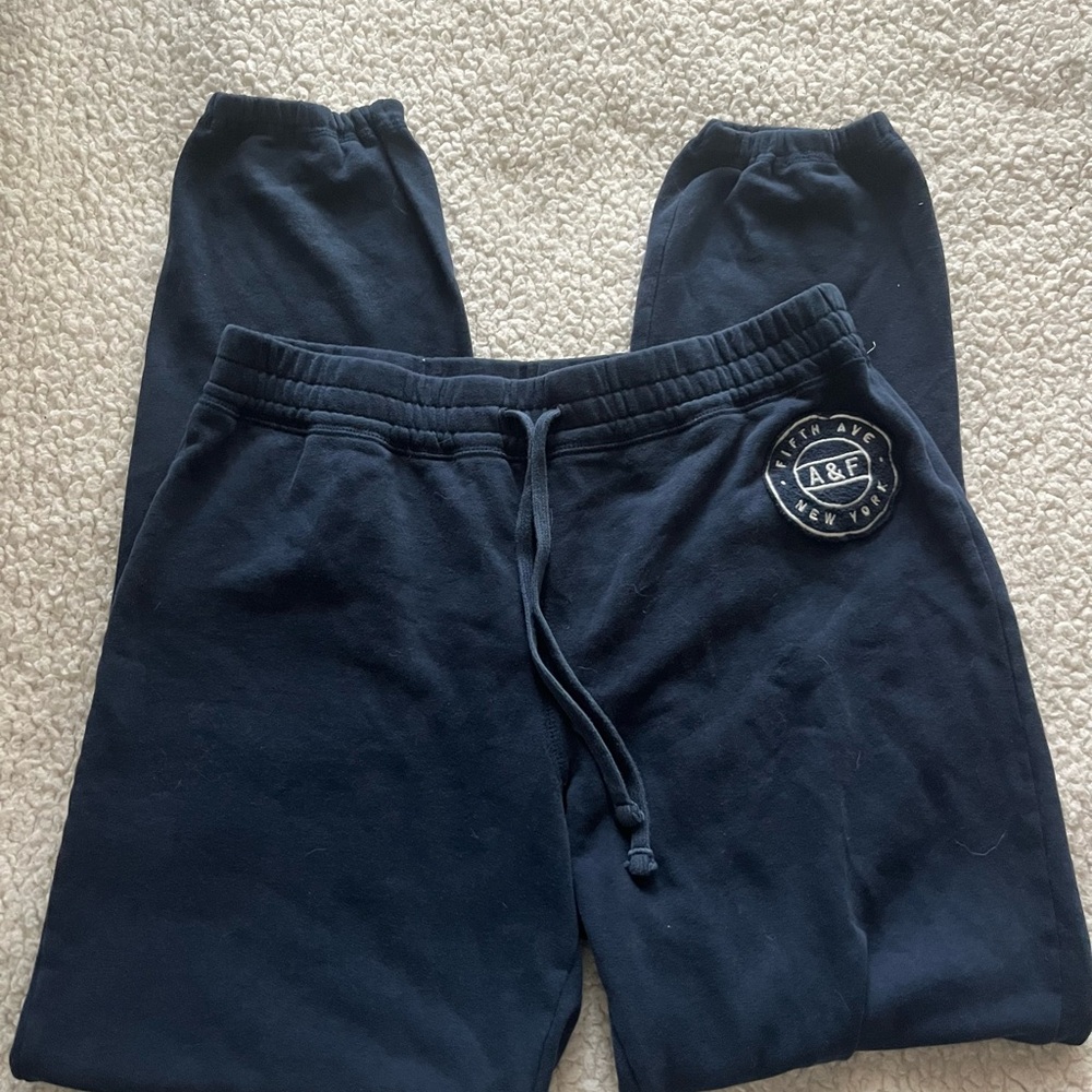 Abercrombie & Fitch Navy Jogger Pants
